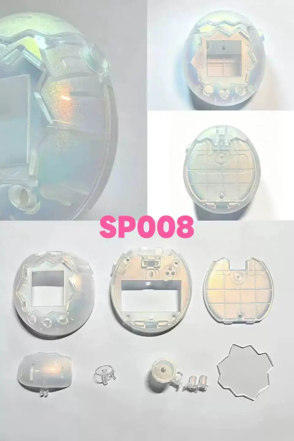 Tamagotchi Paradise Replacement Clear Transparent Shells Protective Case For Virtual Pet Machine Ap000 Ap001 For Tamagotchi Fans