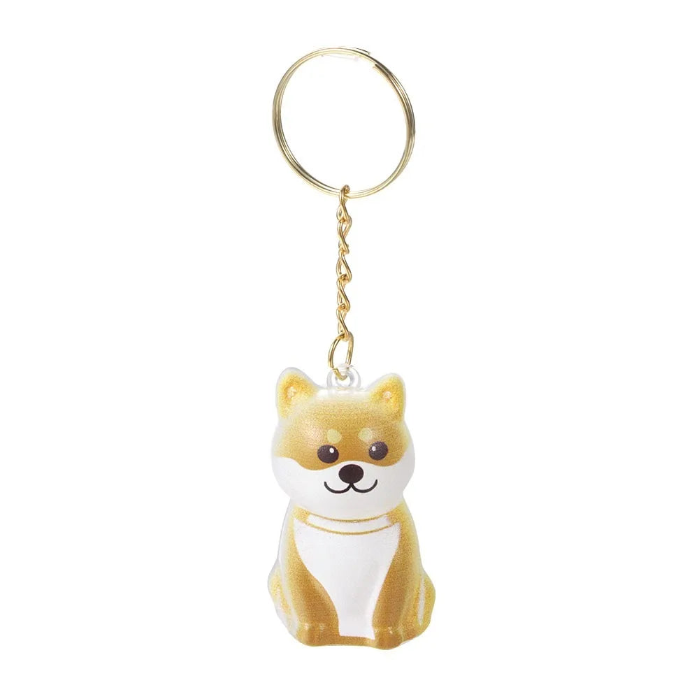 Transparent Dog Fur Storage Pendant Fur Storage Capsule Cute Portable Souvenirs Keychain DIY Accessories Dog Shape Keychain