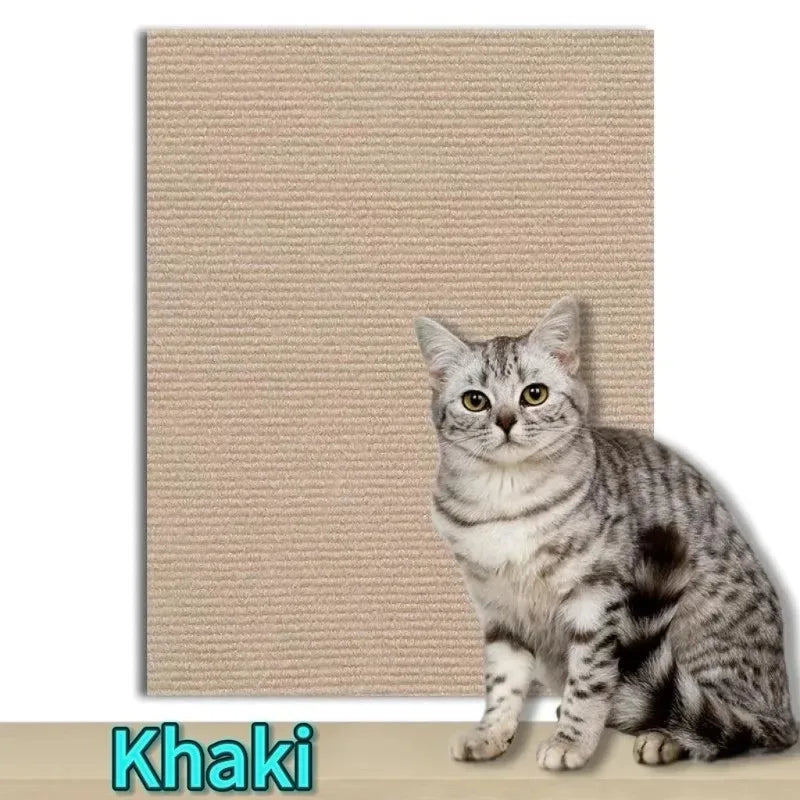 Trimmable Cat Scratching Mat Cat Scratcher Sofa Tape Scratching Post Self-adhesive Carpet Cats Scratch Board Cat Accessories