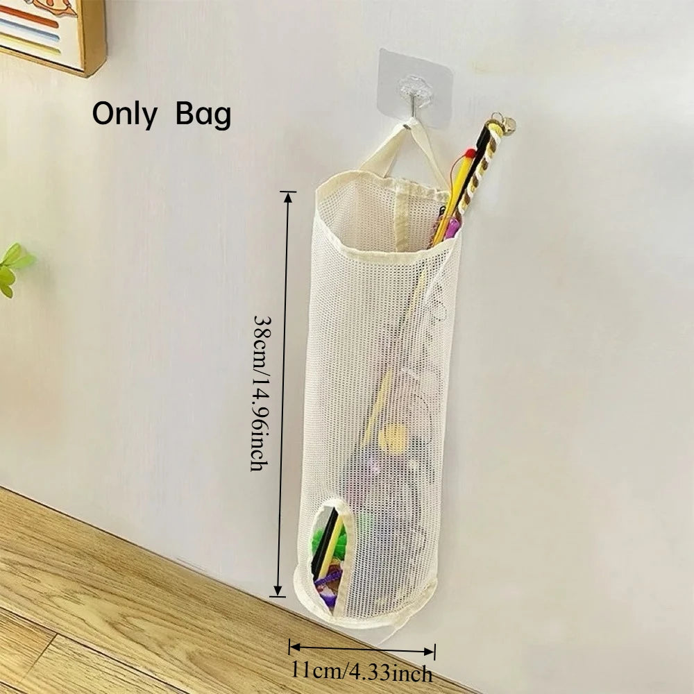 Cat Stick Wall-Mounted Mesh Storage Gag-Suitable For Pet Toys, Cat Toy Storage, Puppy Toys , Storage Bag Without Taking Up Space