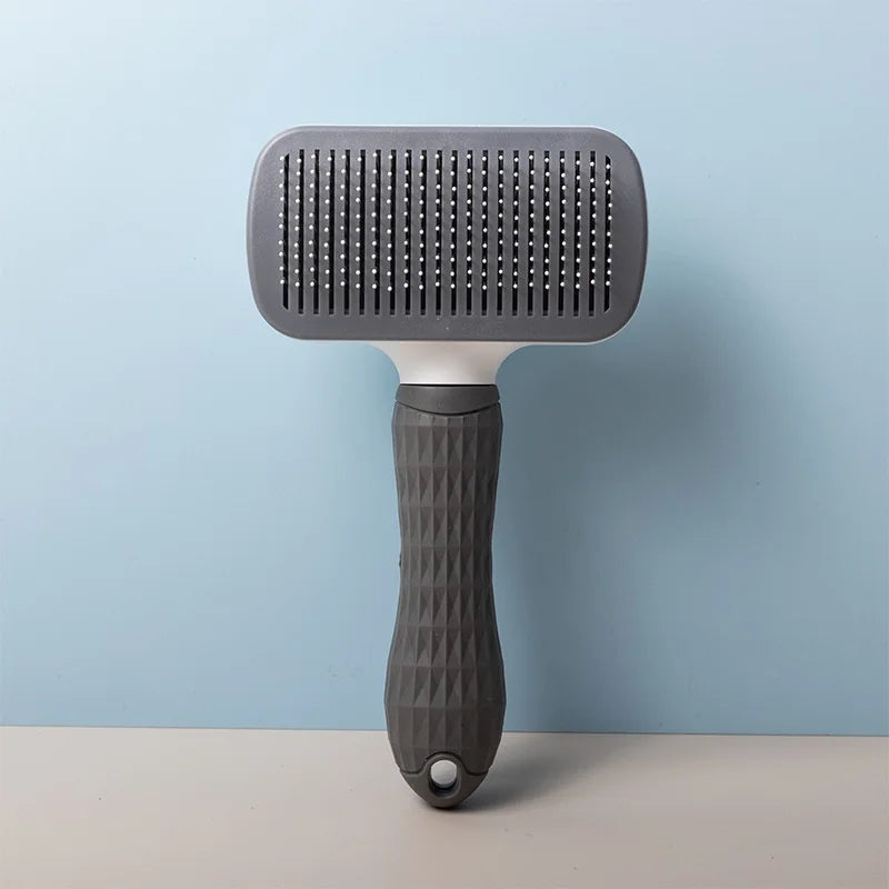 Pet Dog Brush Cat Comb Self Cleaning Pet Hair Remover Brush For Dogs Cats Grooming Tools Pets Dematting Comb Dogs Accessories