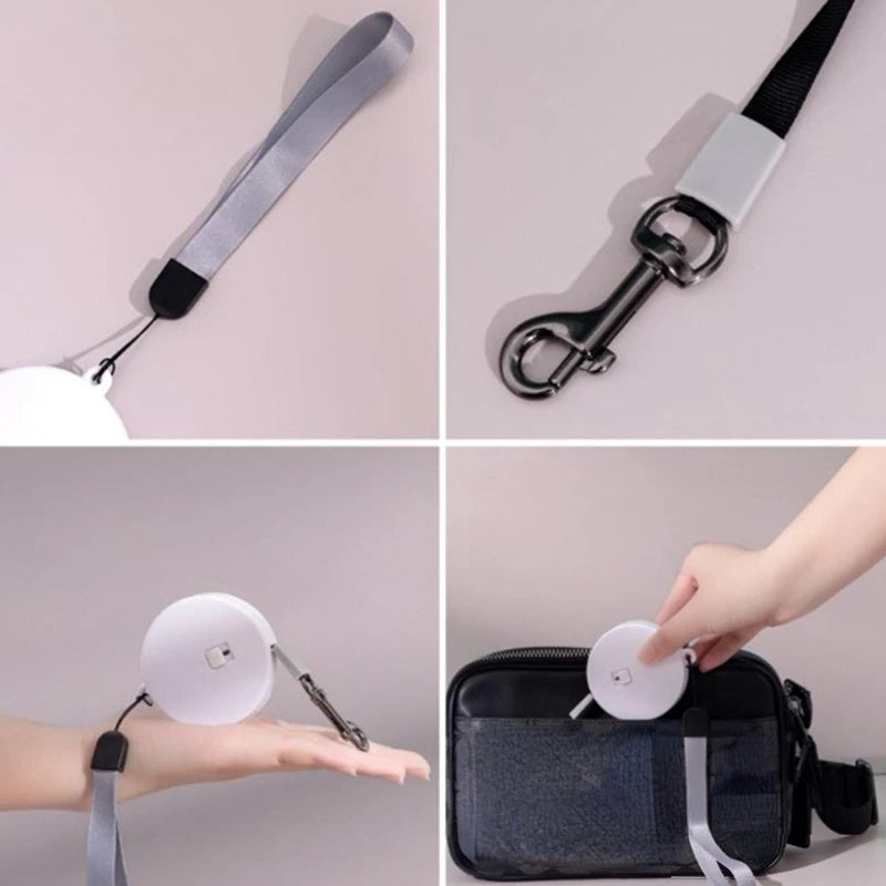 2M/3M Retractable Mini Dog Leash Automatic Flexible Dog Puppy Cat Traction Rope Belt Dog Leash for Small Medium Dogs Pet Product