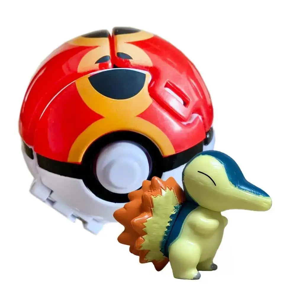 Pokemon Doll Ball Elf Pet Anime Action Doll Pikachu Charizard Mewtwo Bulbasaur Eevee Squirtle Eevee Pokeball Monster Toy Gift