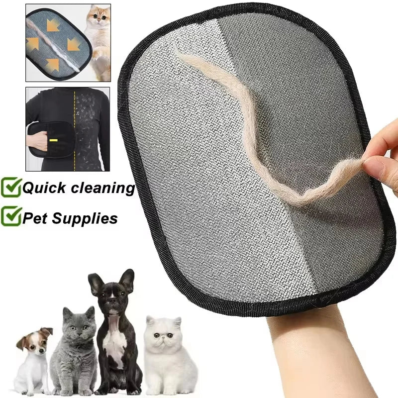 Hot sale Pet Hair Remover Portable Washable Clothes Hair Dehairing Gloves Pet Cleaning Products Pet Accessories