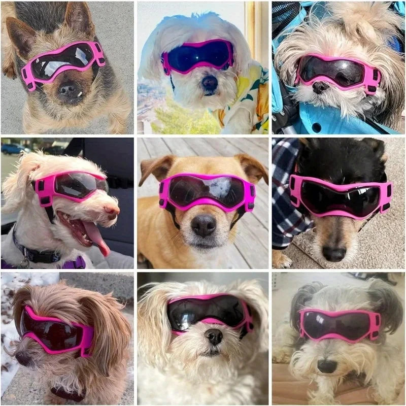 UV Protective Goggles for Dogs Cat Sunglasses Cool Protection Eyewear for Small Medium Dogs Outdoor Riding Pets Accessorie
