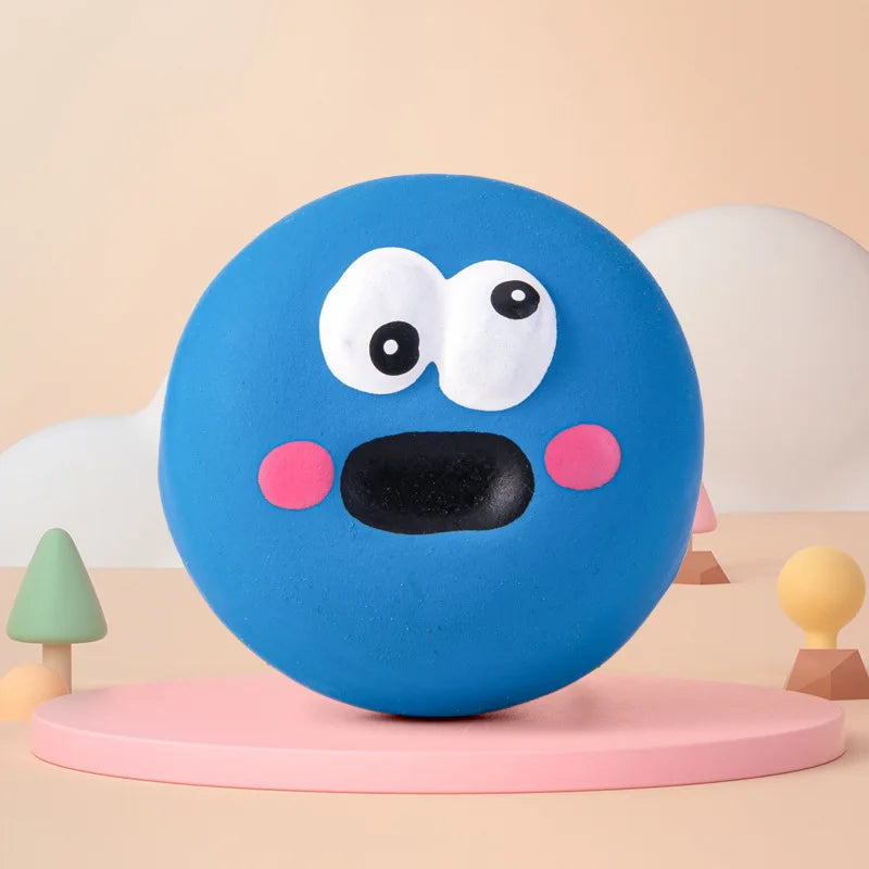 Pet Toy Ball Latex Sound Bite-Resistant Dog Toy Interactive Training Self-Hi Pet Products Puppy Dog Accessories