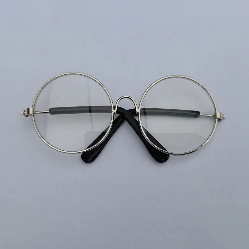Cat Sunglasses Lovely Vintage Round Reflection Eye Wear Glasses for Small Dog Cat Pet Photos Pet Products Props Accessories