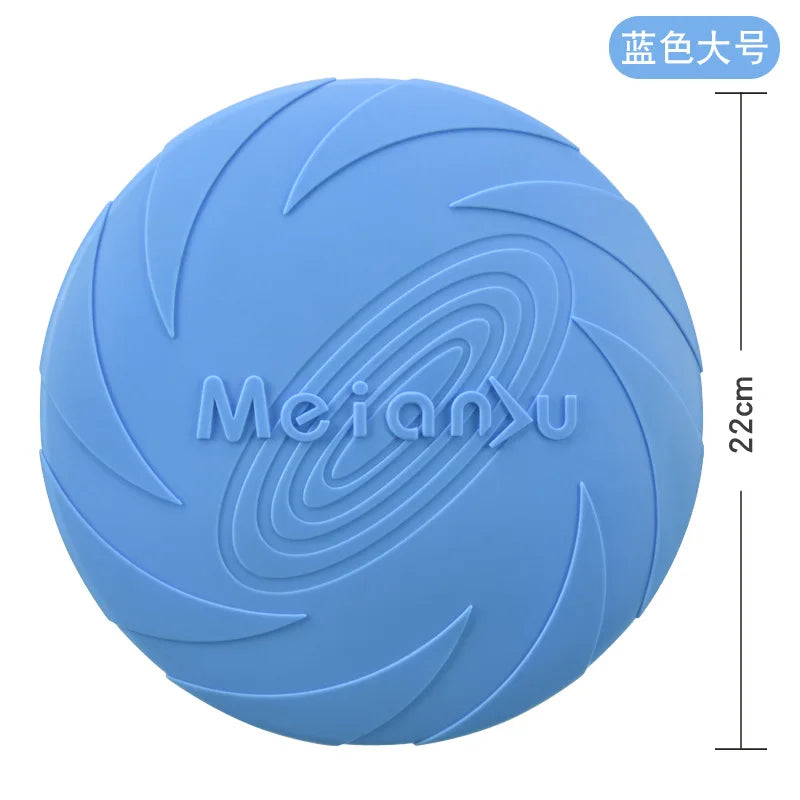 Dog Frisbee, Border Animal Pet Dog Special Frisbee Bite Resistance Training Frisbee Pull Back Standard Dog Toys Pet Products