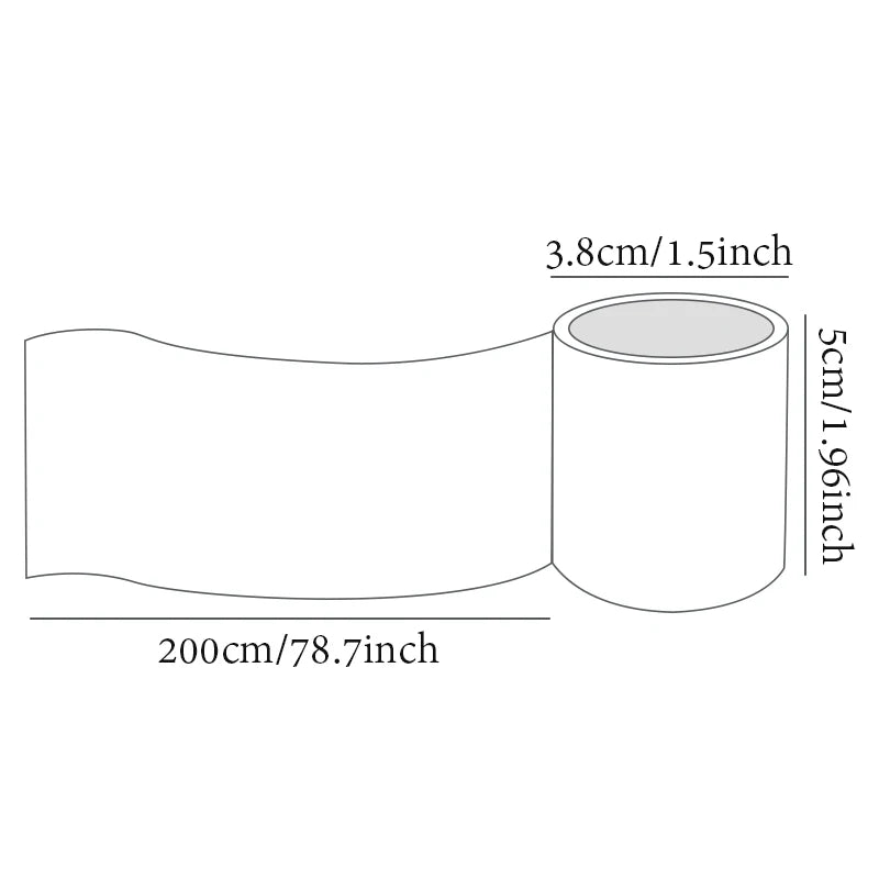 Mr. Paper, Greenfield Flower Wall Series PET Landscaping Tape 6, DIY Handbook Decorative Stickers, Student Stationery Products