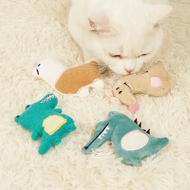 1Pc Cute Plush Toys for Pet Cat Catnip Filled Chewing Bite Game Kitten Products Pet Supplies Sleeping Companion Cloth Dolls