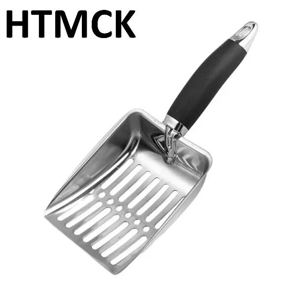 Metal Cat Litter Shovel Long Handle Scoop Pet Cleaning Tool for Cat Sand And Dog Feces Easy to Use Pet Care Product