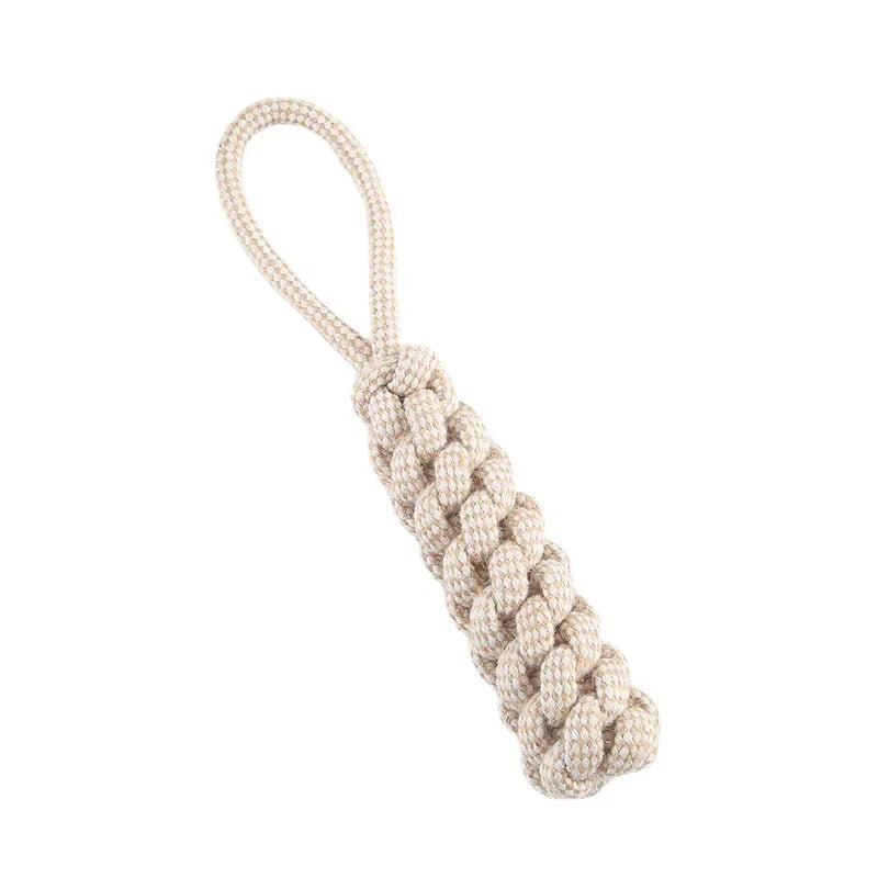 Cat Dog Knot Toy Cleaning Teeth Grinding Teeth Interest Interactive Wear Resistant Knot Toy Play Entertainment Pet Supplies