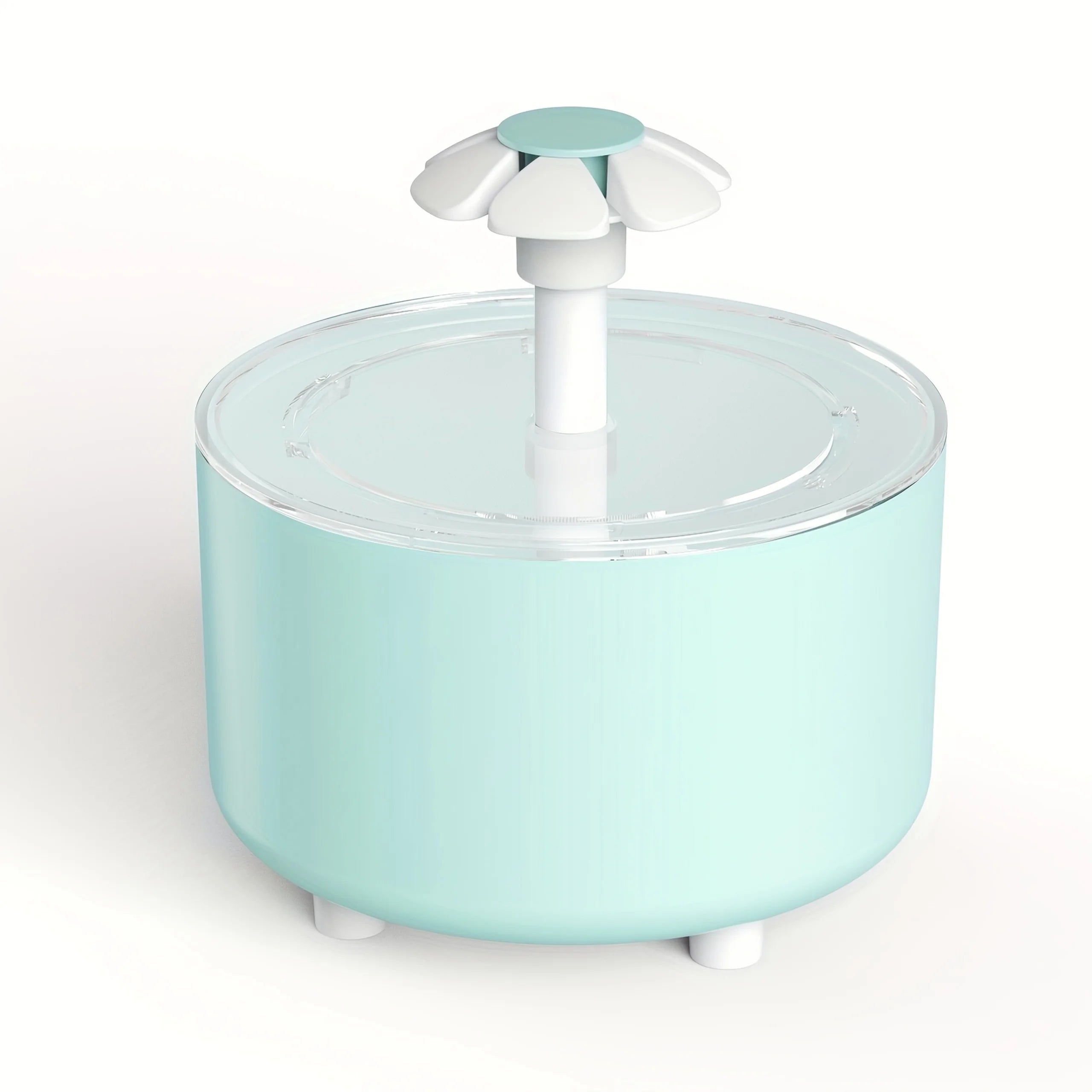 50Oz/1.5L Automatic Pet Water Dispenser, USB Powered, Silent Circulation, Floral Design, Suitable for Cats and Dogs of All Sizes, No Batteries Required, Durable and Easy to Clean, Suitable for Home and Commercial Use, Cat Wat