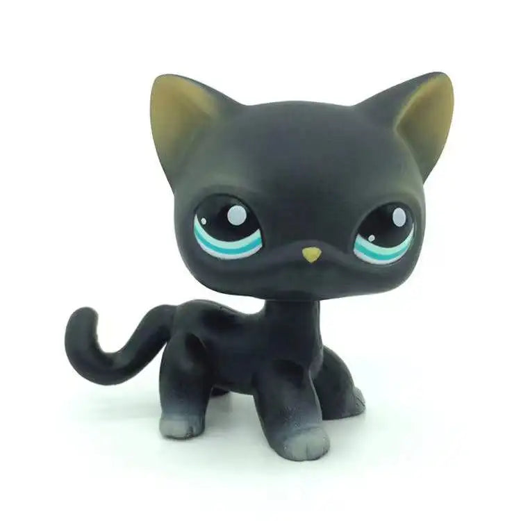 real lps littlest pet shop  hasber  toys dog shorthair Pink cat shepherd shepherd dachshund great dane black white shipping