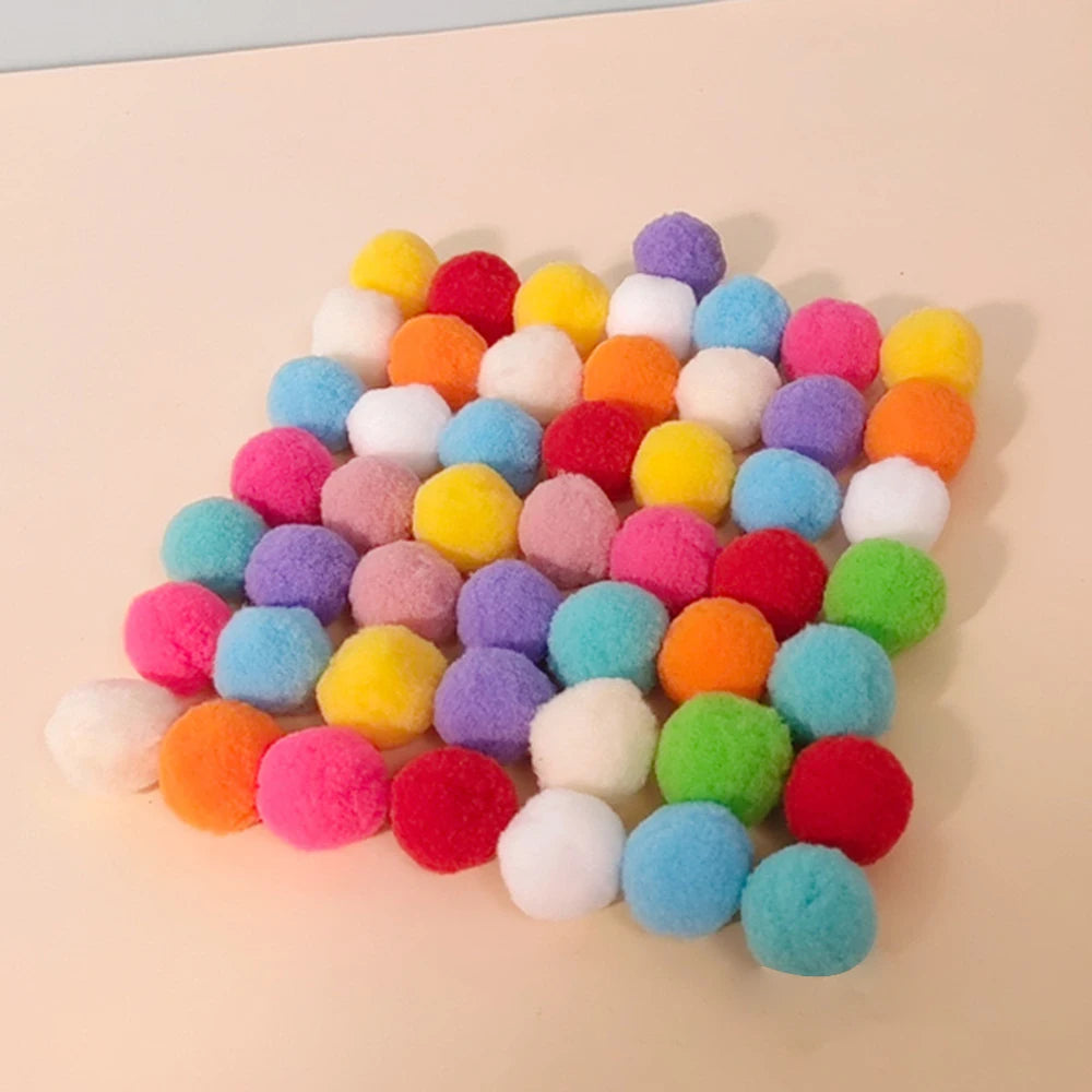 Random Cat Toy Interactive High Fun Toy Gun Plush Ball Firing Gun Silent Polyester High Bounce Ball Fun Cat Stick