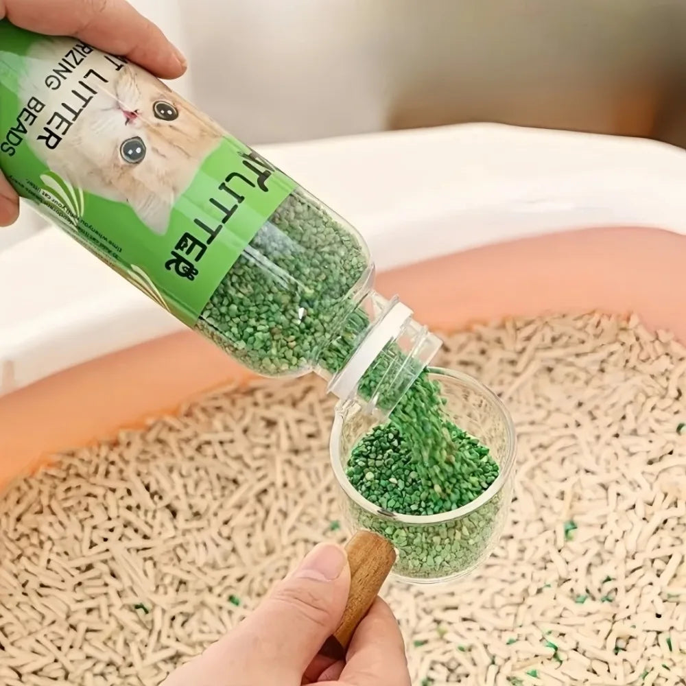 Cat Litter Deodorizing Beads Toilet Granules Litter Box Long Lasting Freshness Air Purification Deodorizer Pet Cleaning Products