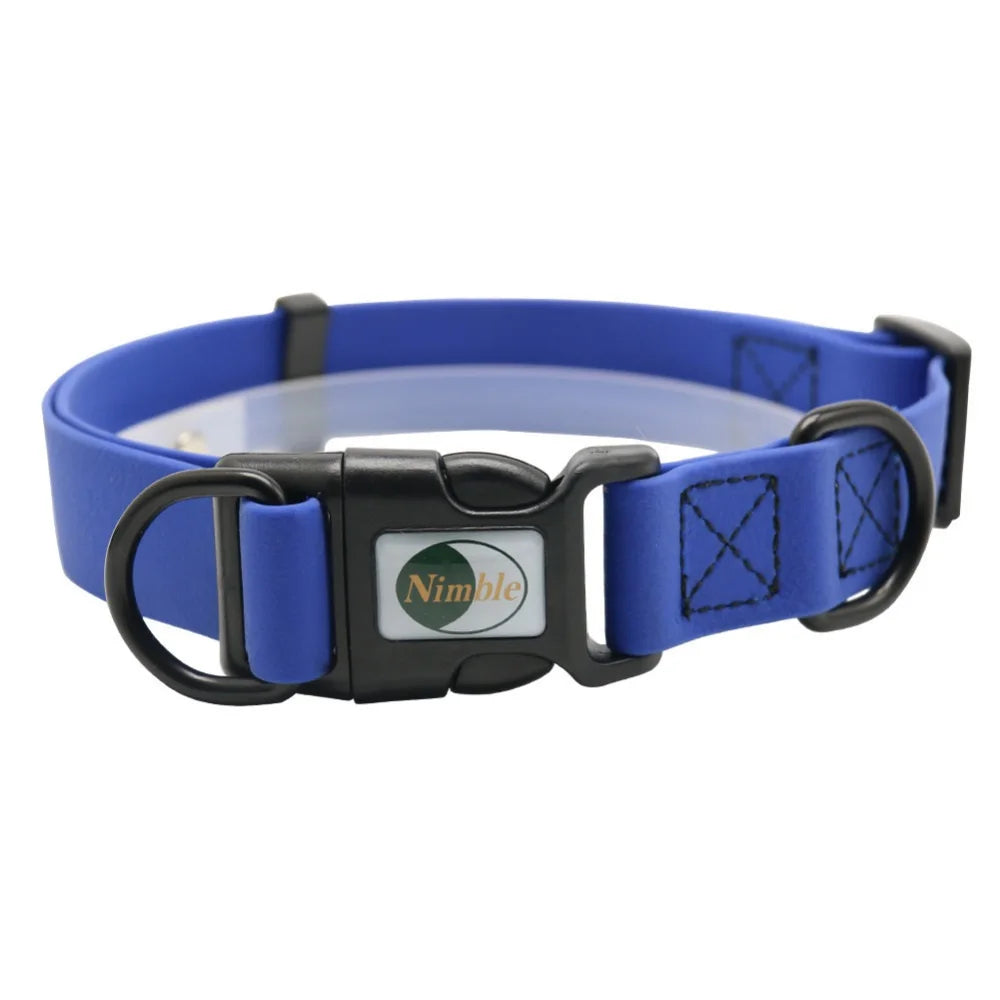 No Pull Pet Dog Collar PVC Waterproof Cat Collar 7 Colors Anti Dirty Easy To Clean For Big Small Dogs Puppy Pets Products