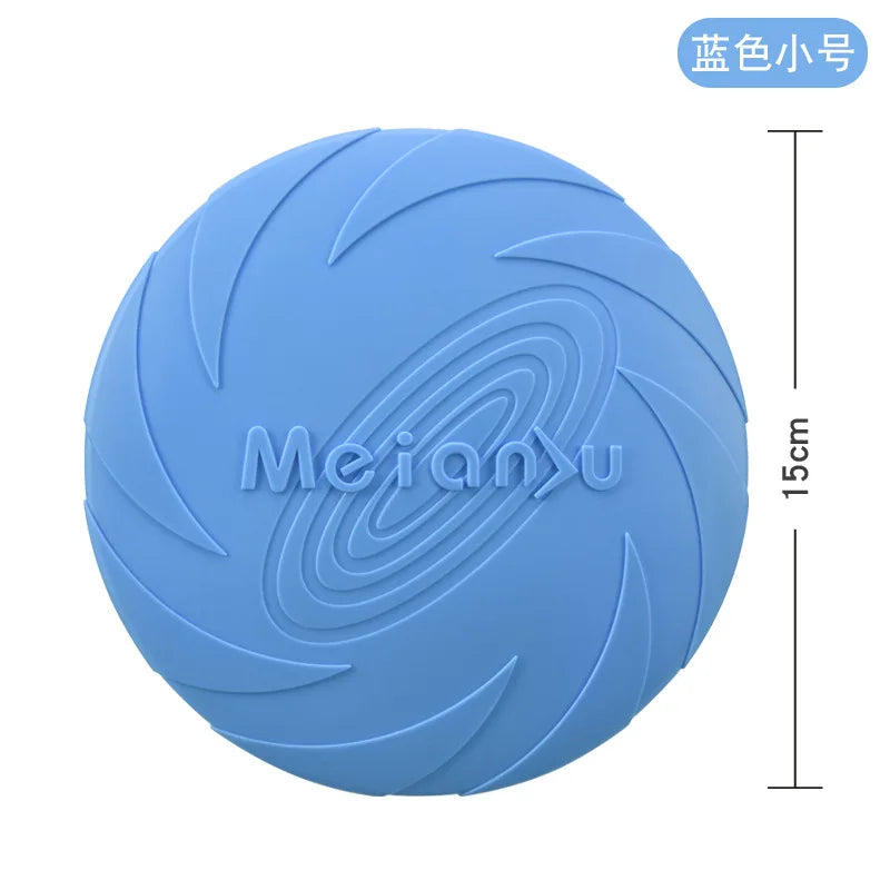 Dog Frisbee, Border Animal Pet Dog Special Frisbee Bite Resistance Training Frisbee Pull Back Standard Dog Toys Pet Products