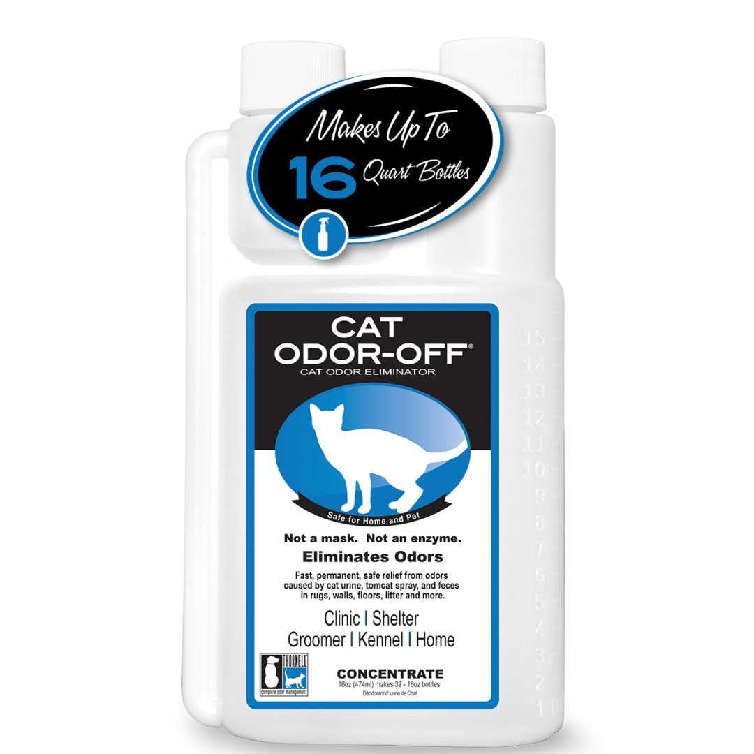 Thornell Cat Odor-Off Concentrate Pet Smell Odor Eliminator ?Cat Odor Eliminator Concentrate For Pet Urine Odor, Tomcat Spray Fo