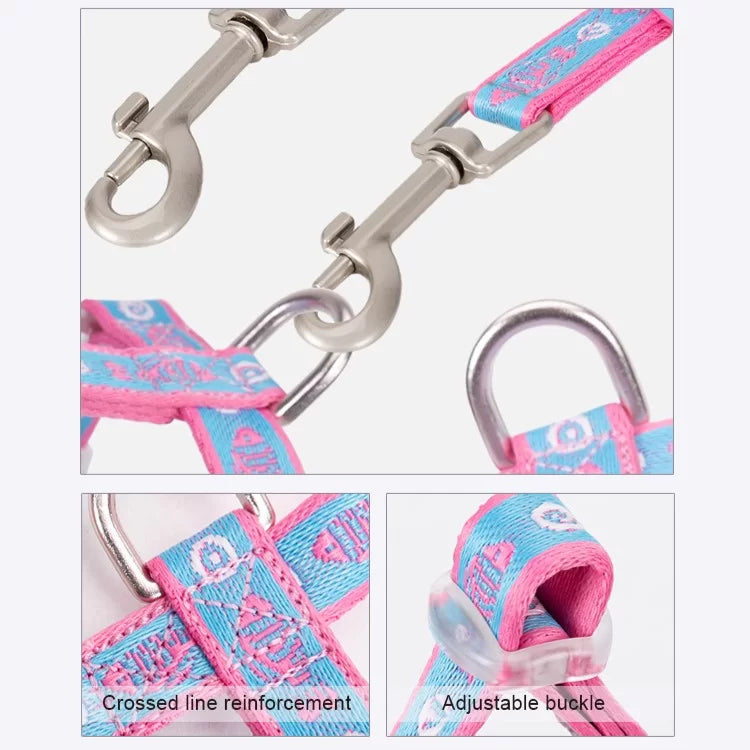 TrueLove Cat Harness and Leash Set - Securely/Comfortably Fits Most Size Cats TLH3912