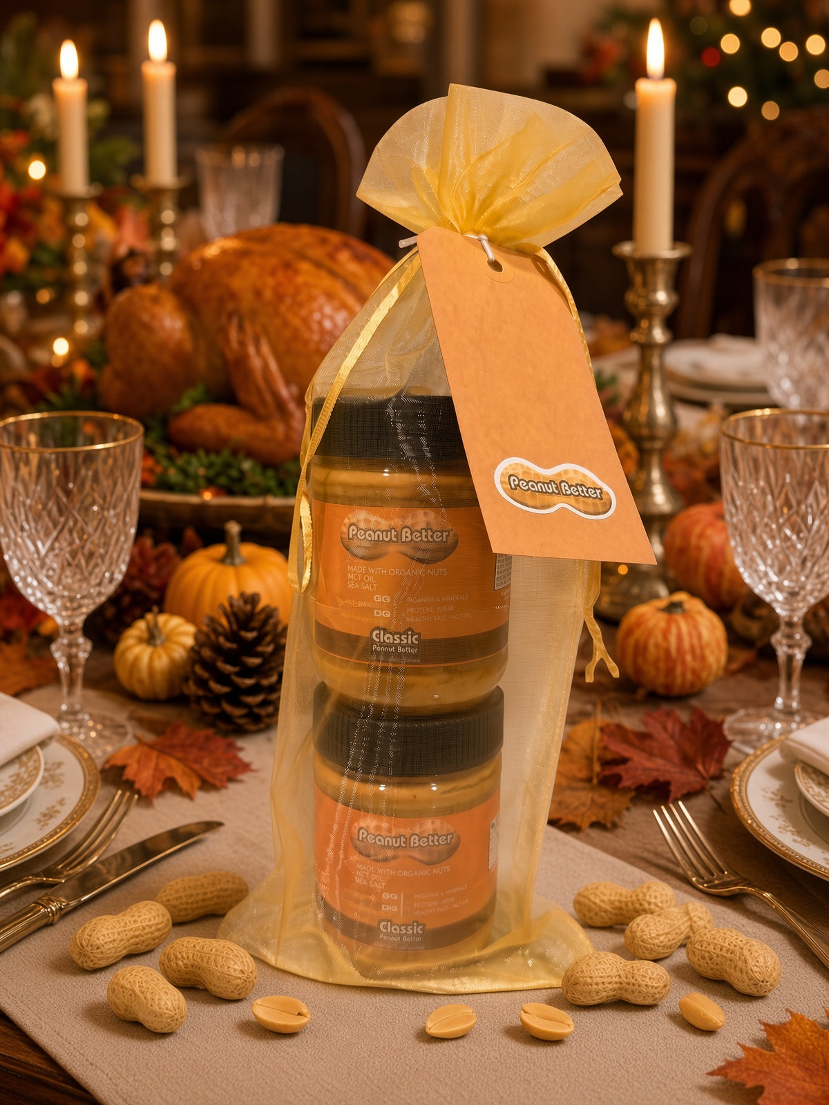 Peanut Better Two 12oz Jar Gift Set