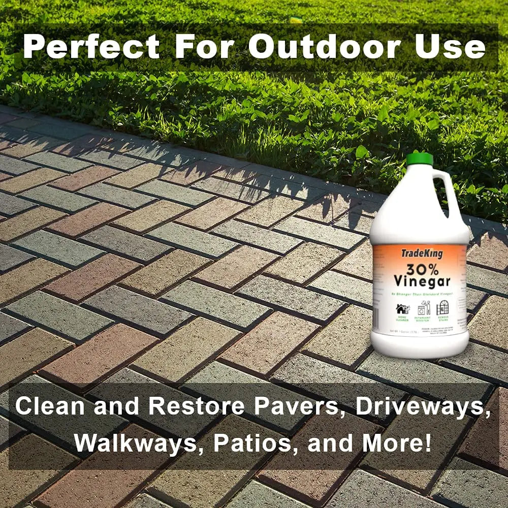 TradeKing 30% Vinegar The All Natural Alternative Home Cleaner 1 Gallon