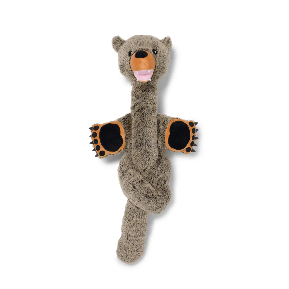 Fabdog Twisty Grizzly Bear Brown (5ft)