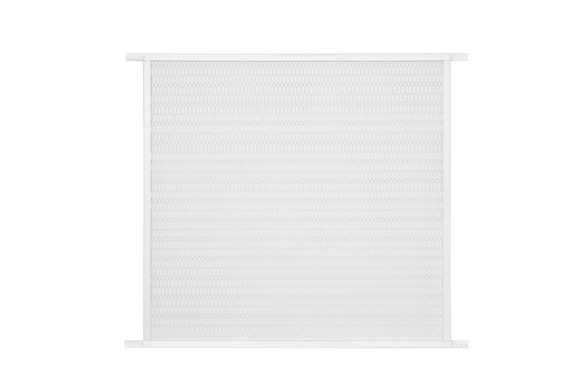 USDF Steel Pet Grille (White 36 Inch) – RV Screen Door Protector for Dogs, Cats & Pets