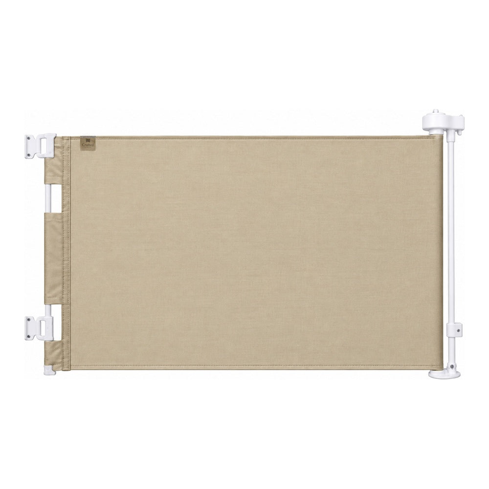 Oil Waxed Canvas Pet Safety Gate – Durable, Waterproof, Vintage-Inspired