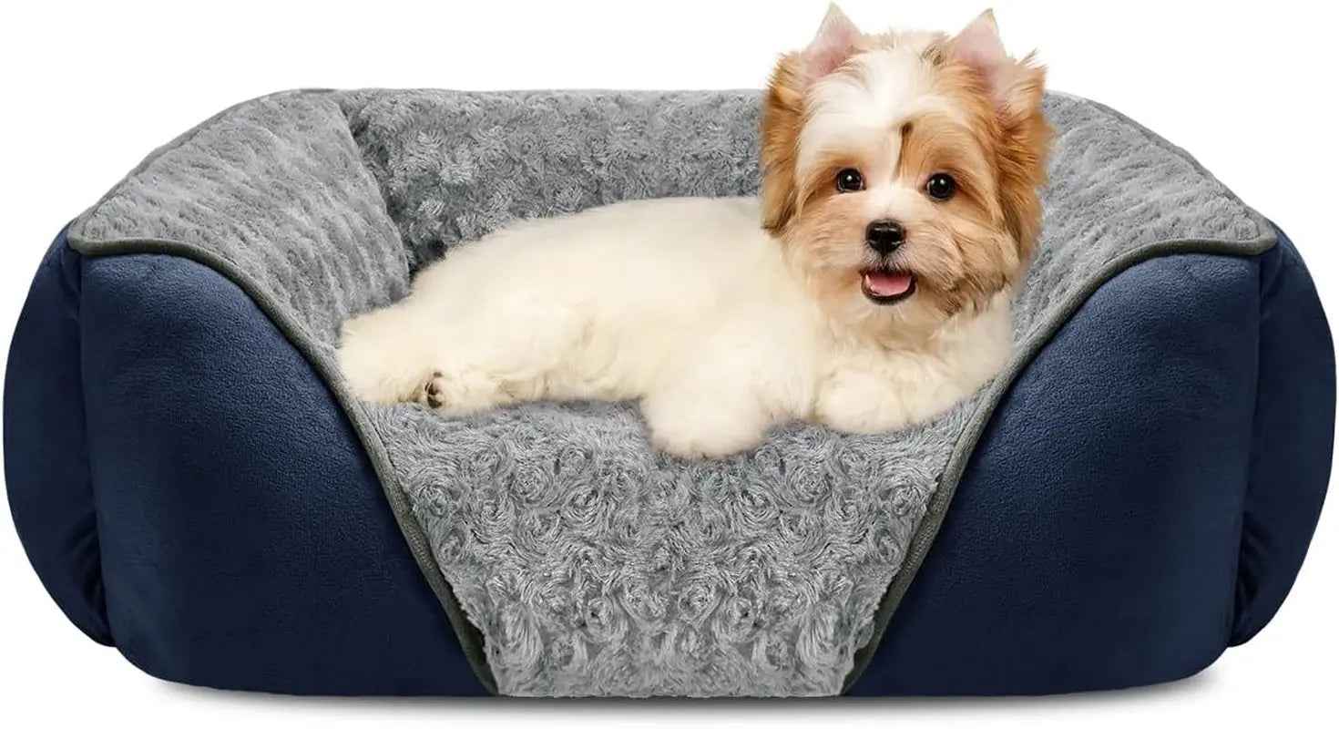 Washable Orthopedic Dog Bed – Calming Sofa for Small to Large Dogs