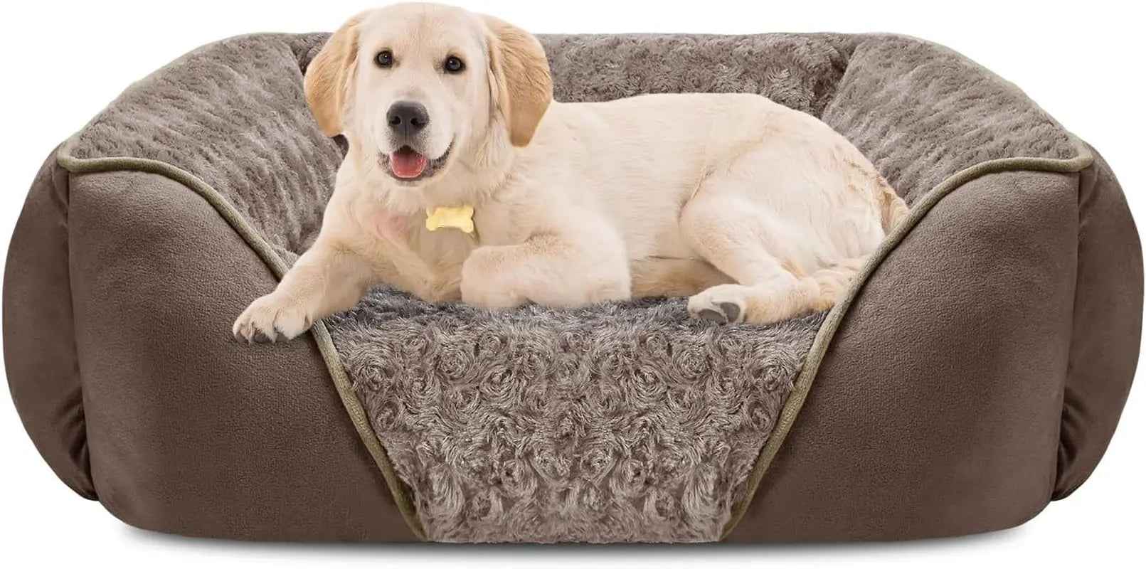 Washable Orthopedic Dog Bed – Calming Sofa for Small to Large Dogs