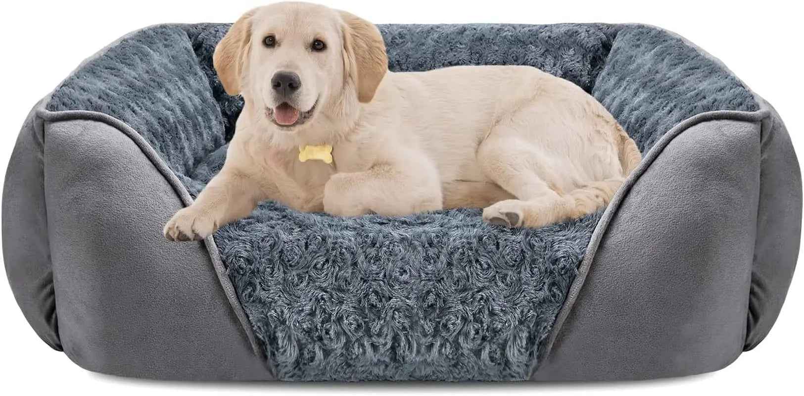 Washable Orthopedic Dog Bed – Calming Sofa for Small to Large Dogs