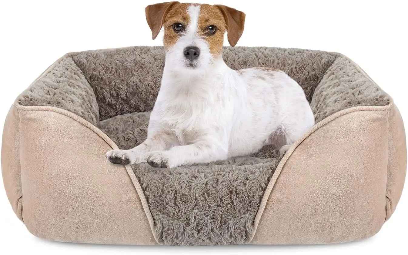 Washable Orthopedic Dog Bed – Calming Sofa for Small to Large Dogs