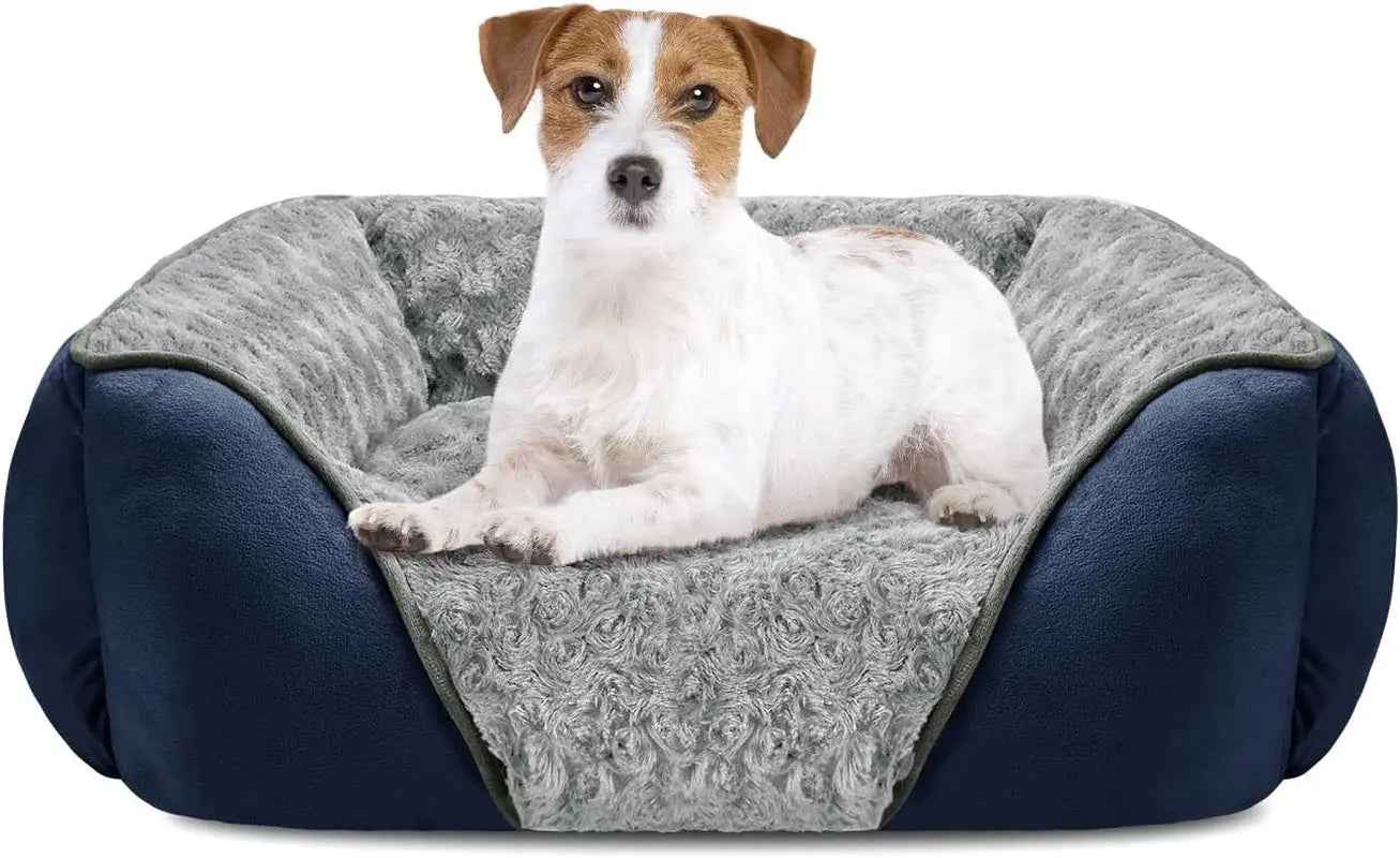 Washable Orthopedic Dog Bed – Calming Sofa for Small to Large Dogs