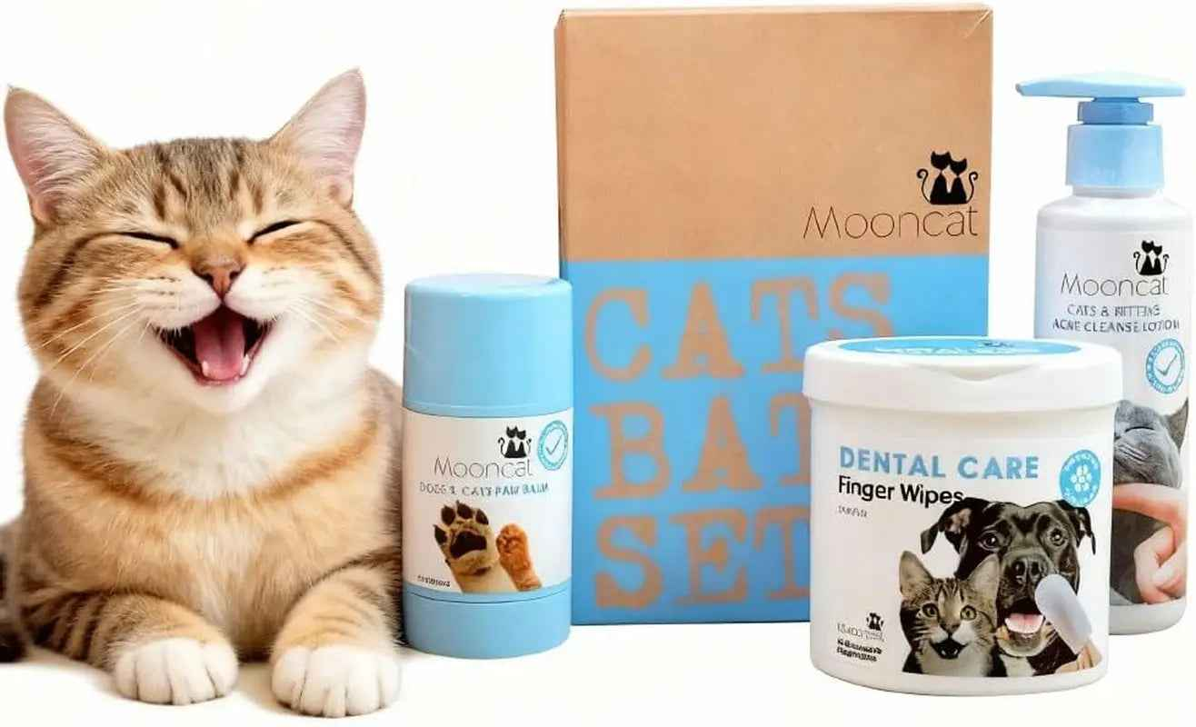 Waterless No-Rinse Cat Shampoo Foam & Brush Kit 5oz