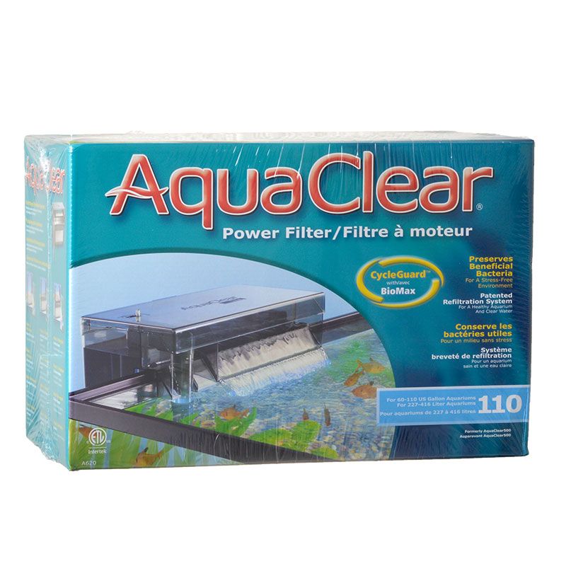 Aquaclear 110 Power Filter, Fish Tank Filter For 60- To 110-Gallon Aquariums