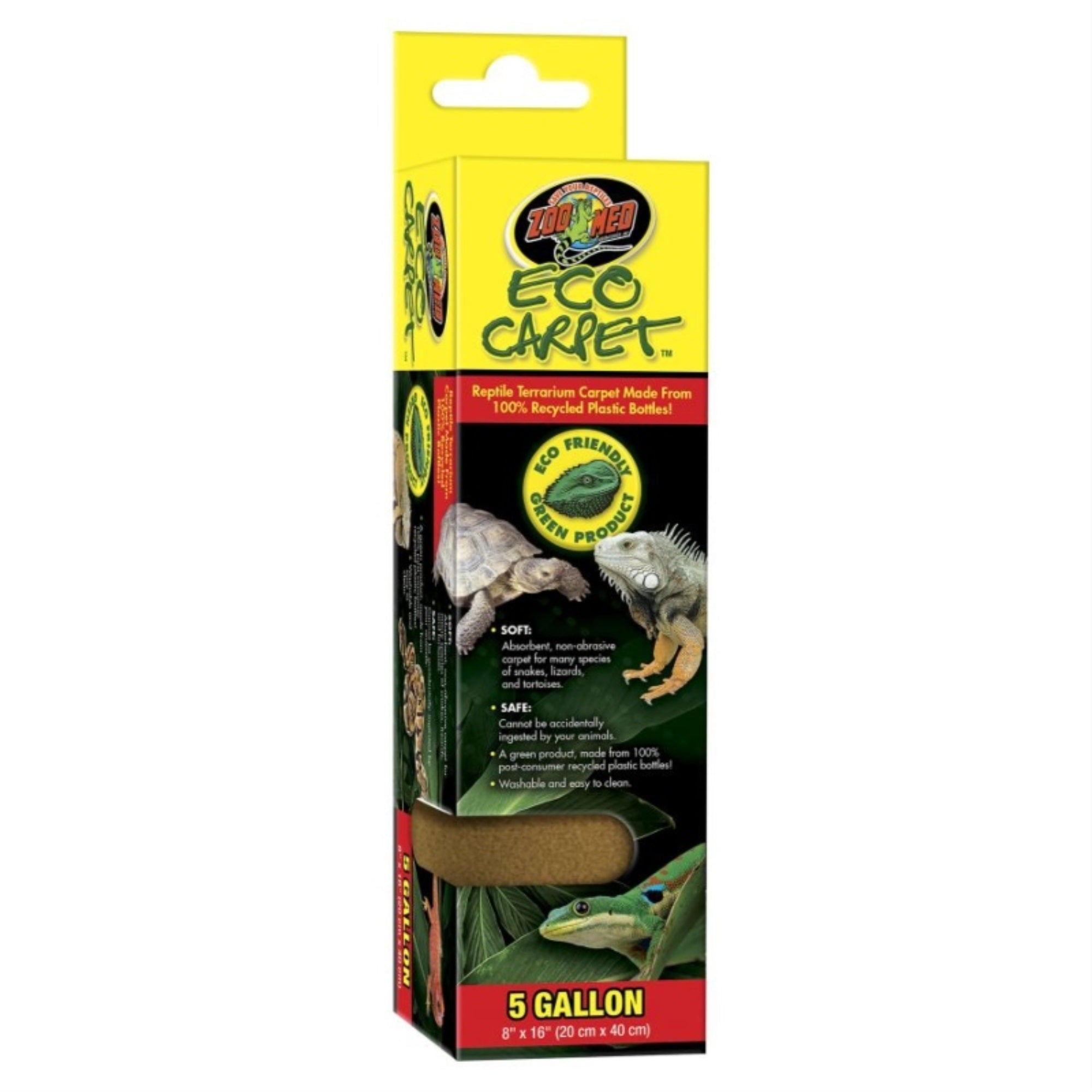 Zoo Med Eco Carpet Reptile Carpet - Tan - 5 gal (8 x 16)