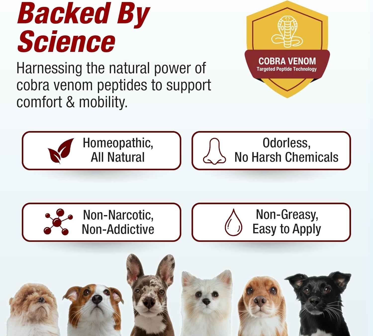 Natural Pet Pain Relief Drops for Dogs & Cats, 2oz