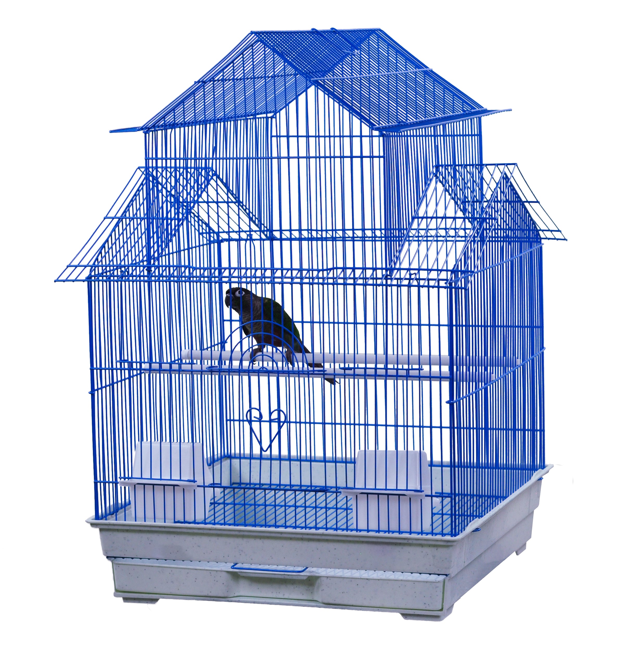 Ae Cage Company House Top Bird Cage Purple
