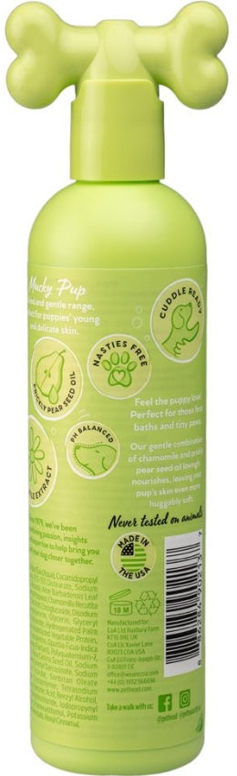 Pet Head Mucky Pup Puppy Shampoo | Pear Scent | Shampoo For Puppies From 8 Weeks | Professional Grooming | Vegan Dog Shampoo | Gentle Formula For Puppies | Made In Usa | 16 Fl. Oz.