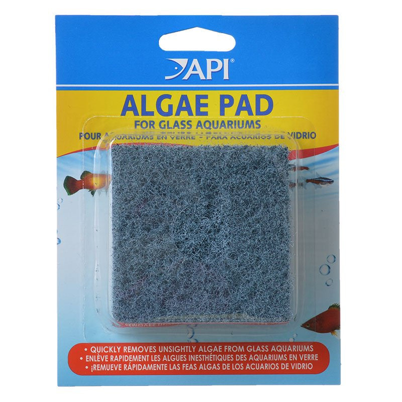 Api Hand Held Algae Pad For Glass Aquariums 1-Count Container