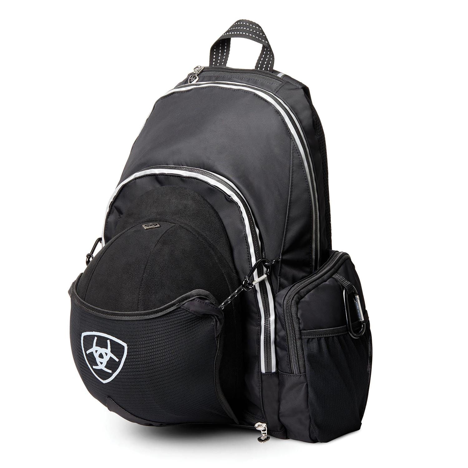 Ariat Ring Riding Backpack  Equestrian Backpack with Helmet Sling, Spur Ring & Crop Holder