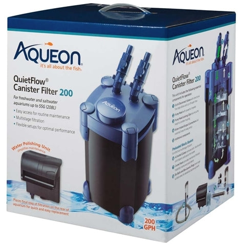 Aqueon Quietflow Canister Filter Up To 55 Gallons