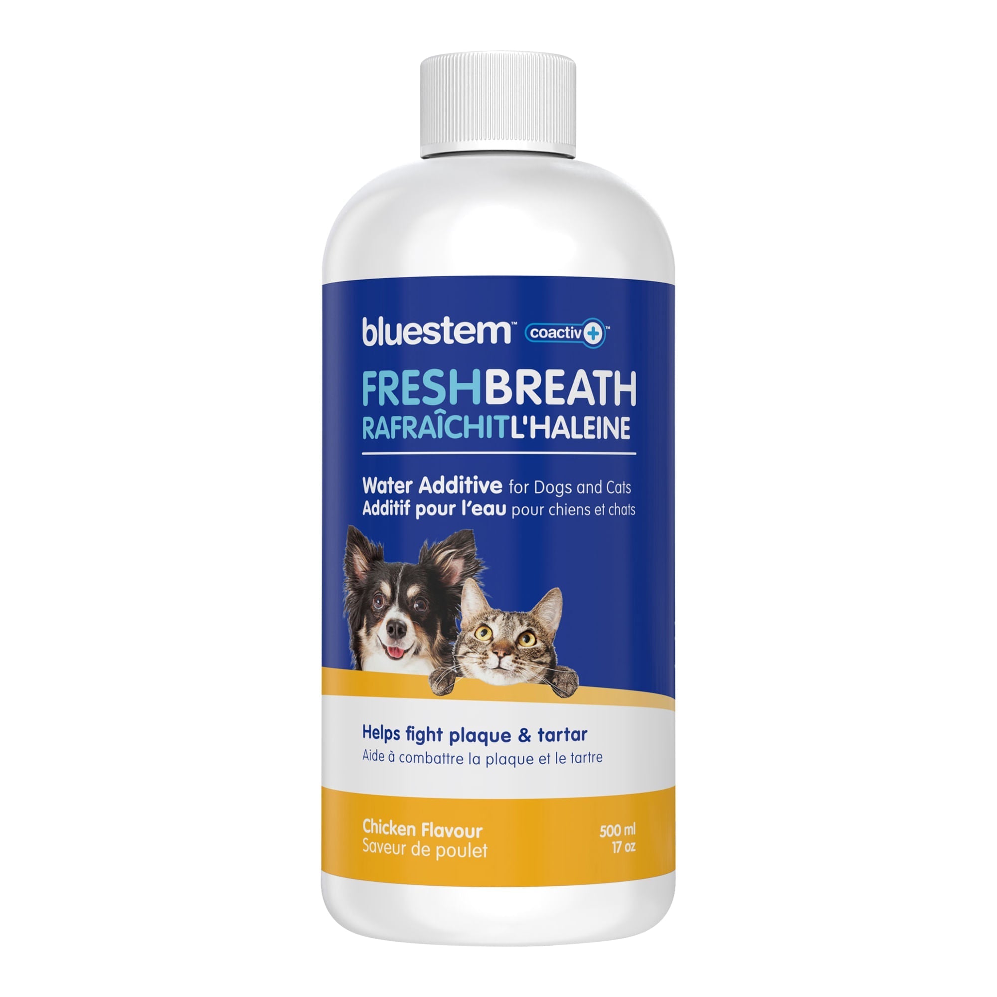 bluestem Fresh Breath Plaque & Tartar Control Water Additive for Dogs & Cats