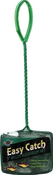 Blue Ribbon Pet Products Ablec6C Easy Catch Fish Net For Aquarium, 6-Inch, Coarse Green