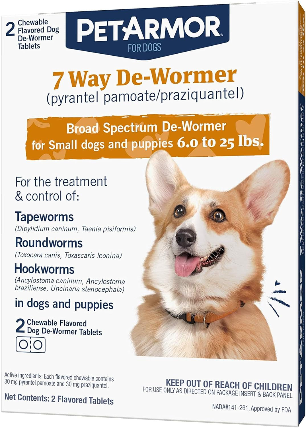 PetArmor Dog Dewormer | 7 Way Chewables & Sure Shot 2X Liquid