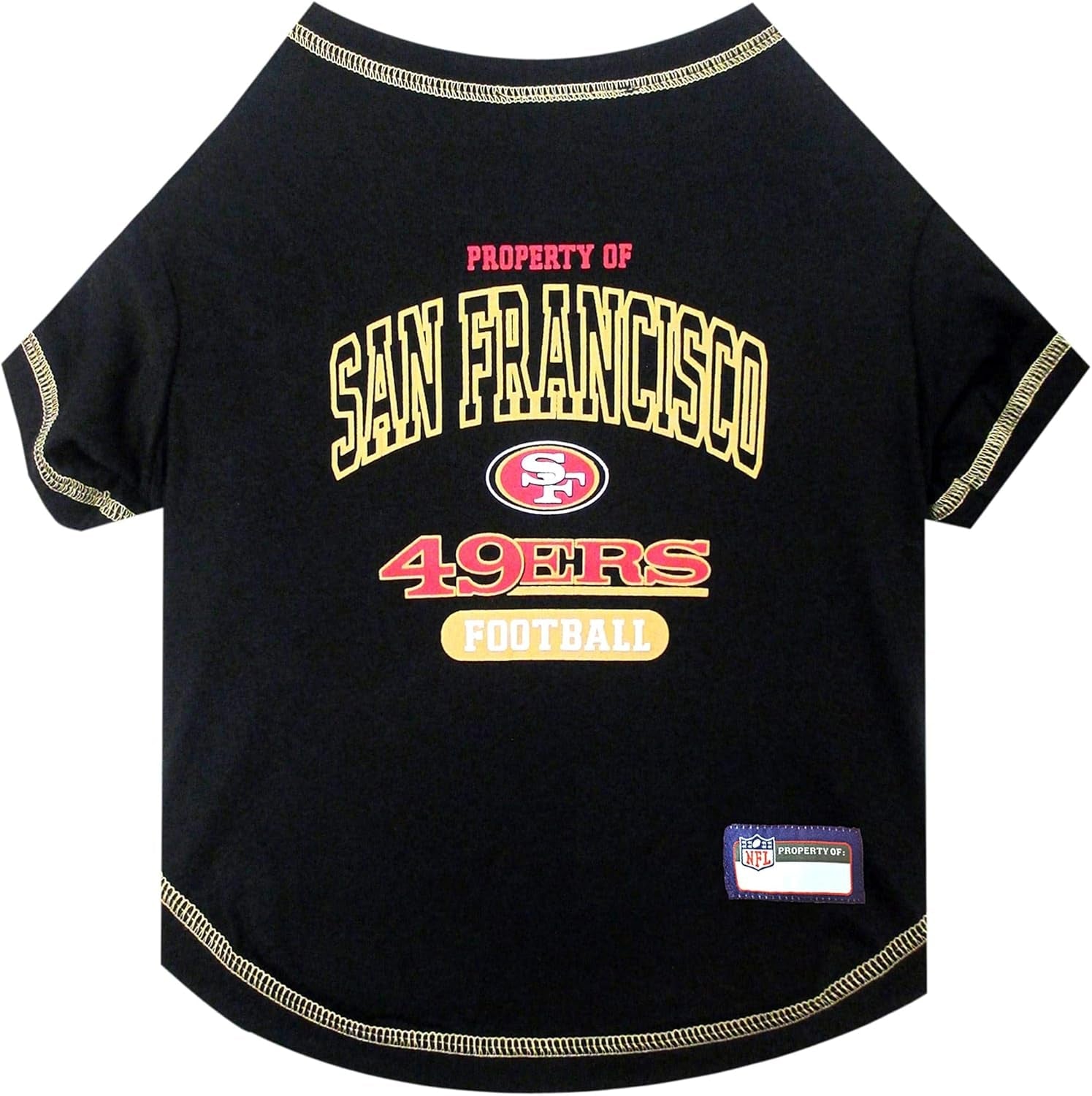 Pets First NFL Dog T-Shirt – All 32 Teams, XS–XL