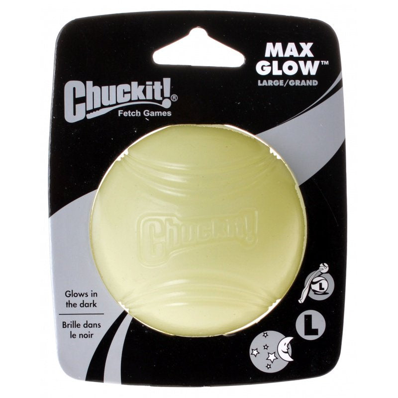 Chuckit Max Glow Ball For Dogs