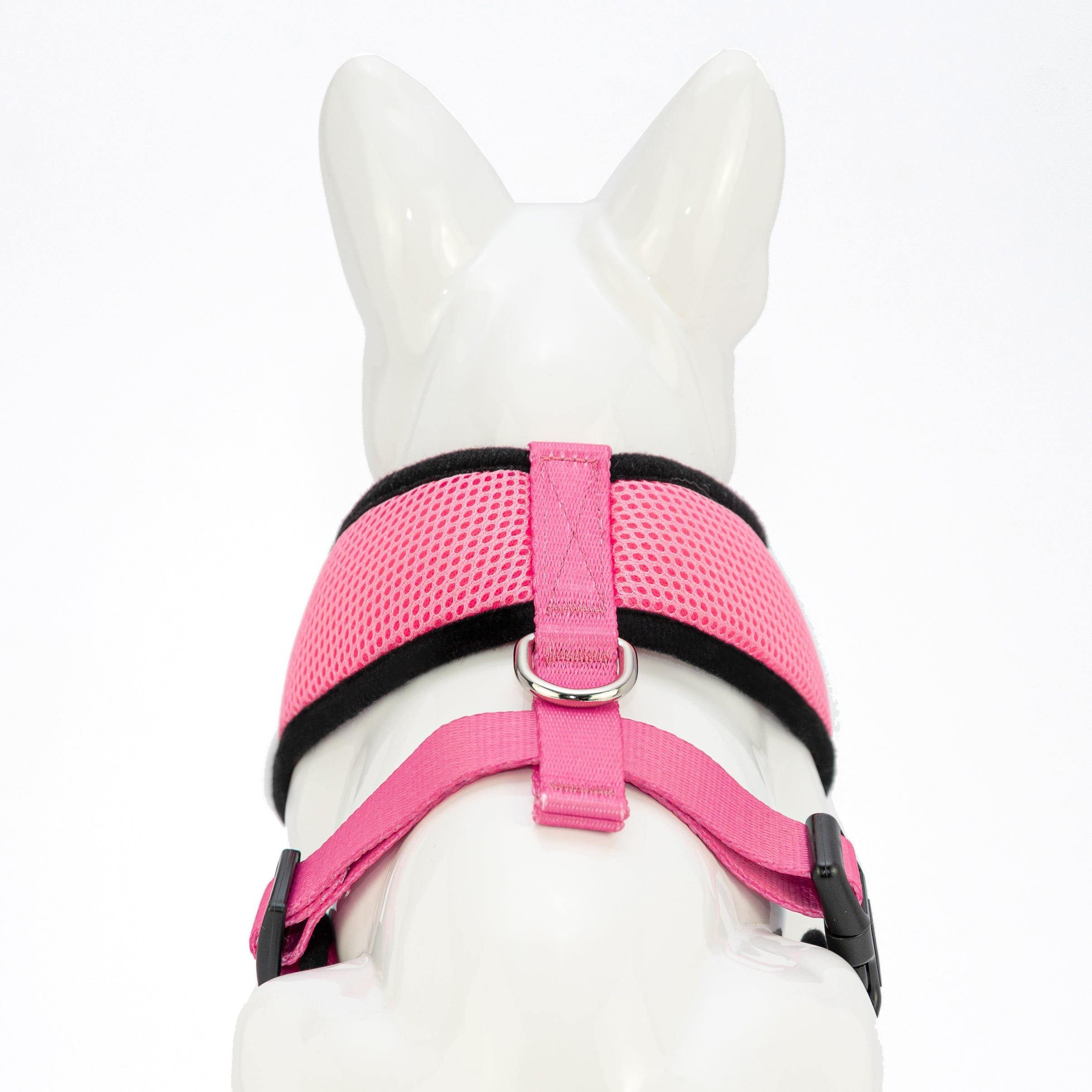 EcoBark Bubblegum Pink Dog Harness - Over-the-Head Dog Vest Halter for Small to Medium Dogs and Puppies