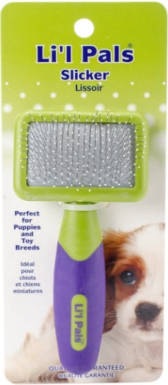 Lilpals Soft Slicker Brush For Removing Mats, Tangles, And Loose Hair From Your Pets